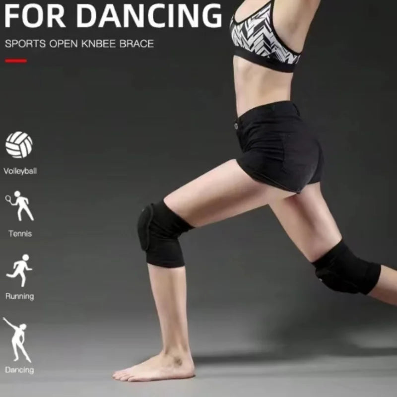 Dance sponge knee pads to keep warm volleyball dance kneeling anti-collision exercise thickened knee pads sports dance knee pads