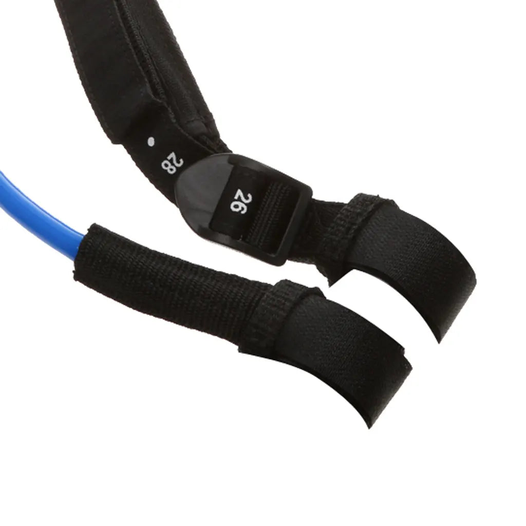 MagiDeal Professional 2Pcs TPU Adjustable Windsurfing Harness Non-Slip Line Water Sport Wind Surfing Tools 56-71cm Blue/Orange