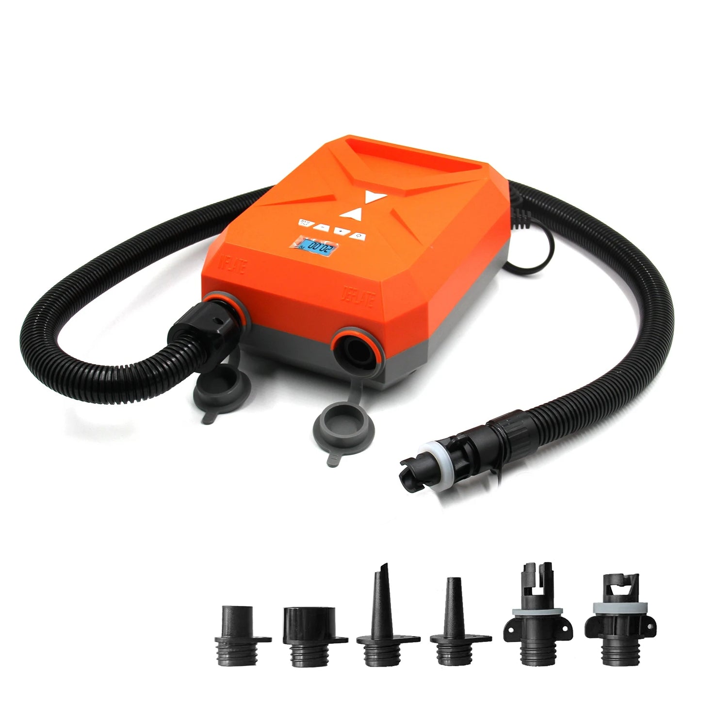 Air Pump Electric Air Pump 16PSI Single Stage Portable Air Pump with Nozzles Inflatable Pump Double Stage Electric Air Pump