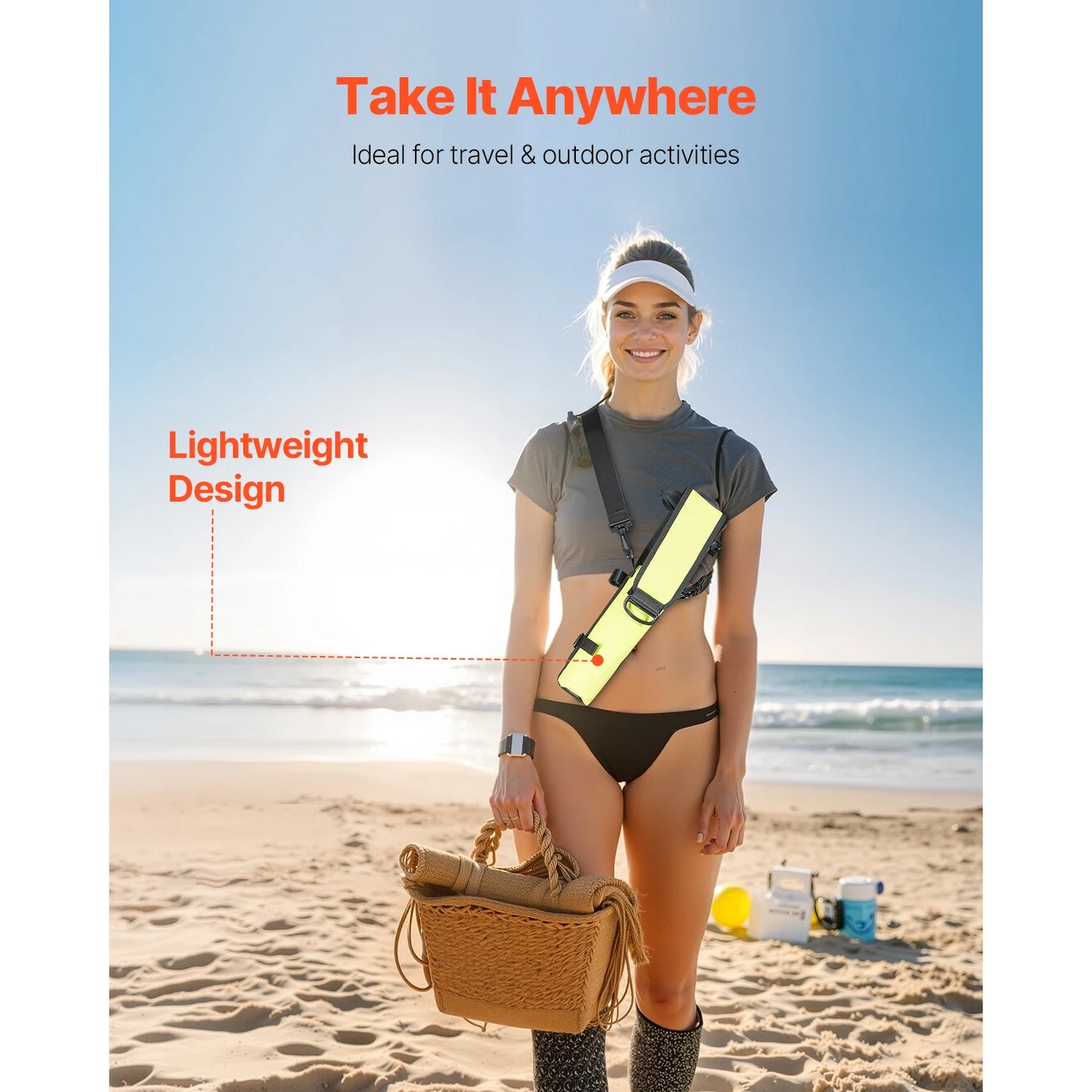 SucceBuy Scuba Tank 0.5 L Portable Diving Tank Diving Oxygen Cylinder Support 5-10 Minutes Underwater Breathing 98.43 ft Depth