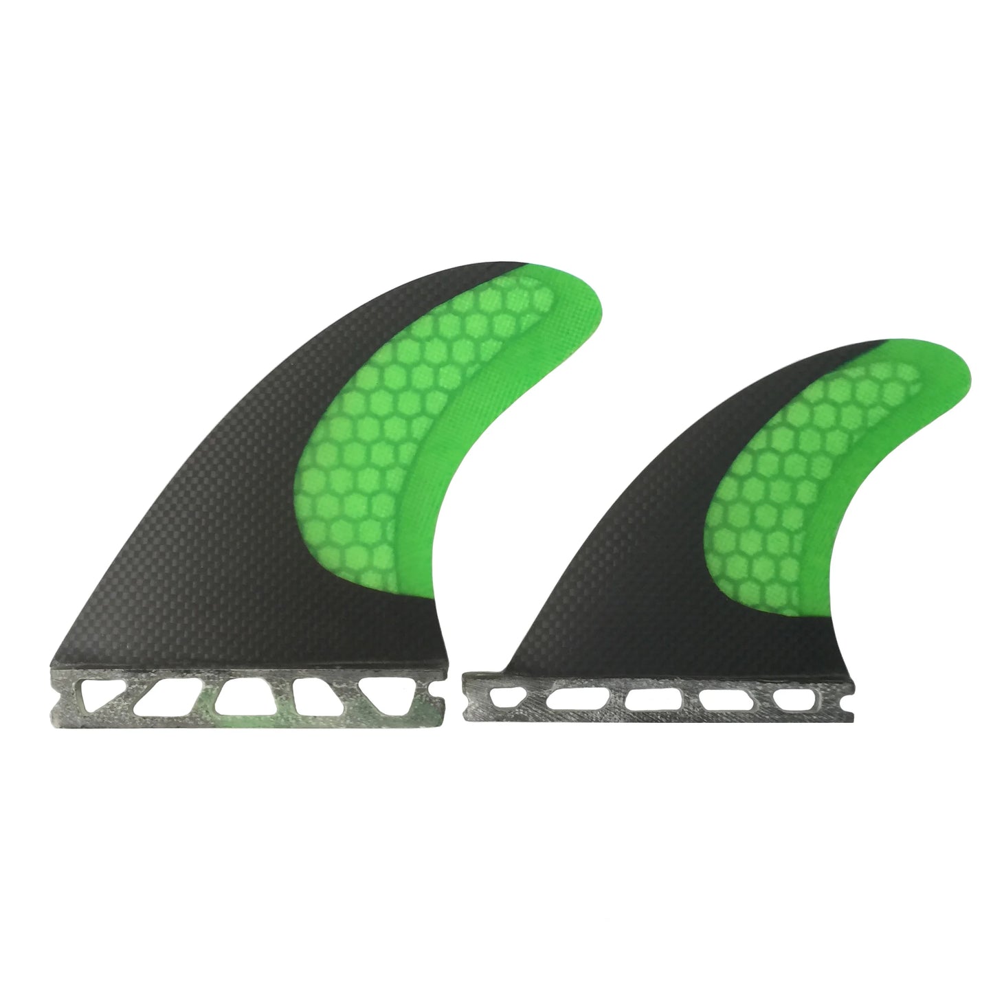 Carbon Fiber Surfboard Fins Single Tab Quad Fin Performance Honeycomb Fiberglass Surfboard Fins Quad Set (2pc G7+2pc GX)