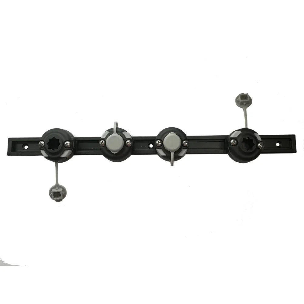 550mm Aluminum Kayak Slide Track Rails Bracket DIY Accessories Fishing Rod Holder Mounting Base Rack Tackle Kit