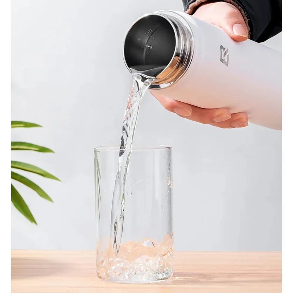 Stainless Steel Insulated Water BottleSports Insulated Water BottleLeak-proof and BPA-freeReusable Suitable for Cycling Running