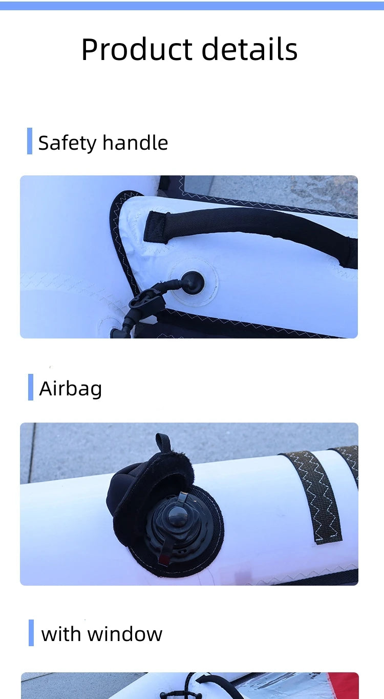 【Hot】Inflatable Windsurf Sail & Surfboard Wing Paddle Board, Kitesurfing Wind Surfing Water Sports Gear