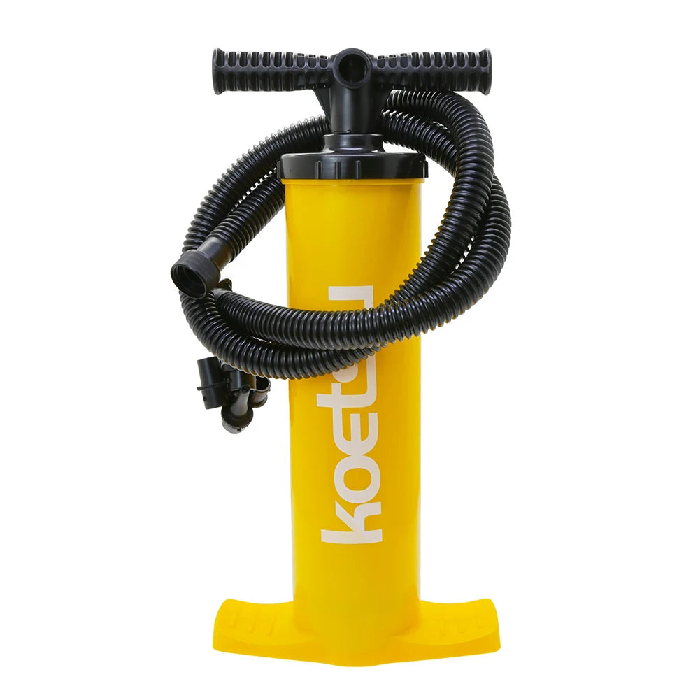4L Kayak Air Pump Double Action Inflation Pump Portable Hand Pump Handheld Air Inflator for SUP Surfboard Inflatable Boat