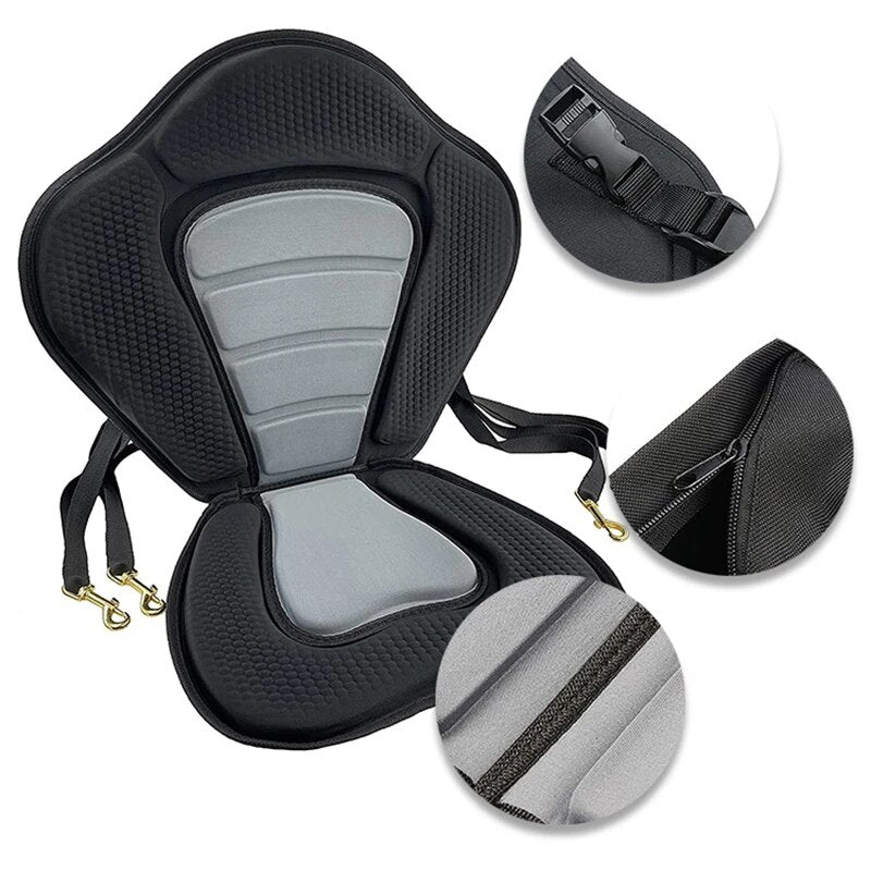 Jusenda Backrest Seat for Sup Seat Surfing Board Inflatable Kayak Seat Adaptation for View Surfboard Boat The cushion Bodyboards