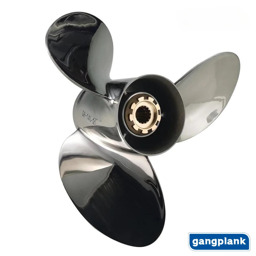 Outboard Engine Stainless Steel Propeller for Honda 60-130HP 14X17 14X19 14X21 13 1/4X17 13X17 13 1/2X15 13 1/2X14 13.8X13 14X12