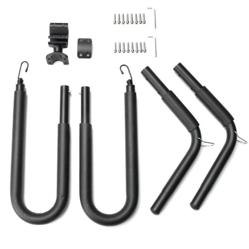 Surfboard Bike Rack Black Aluminum Surfboard Wakeboard Bike Surf Carrier Kiteboard Bracket To Seatpost