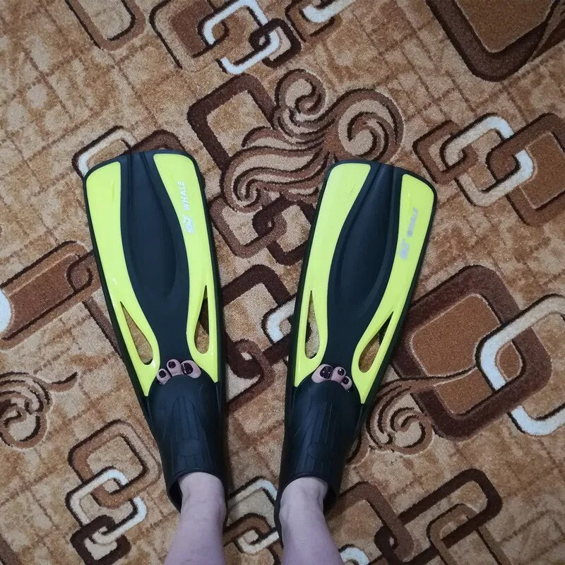 Brand Fn-600 Snorkeling Diving Swimming Fins Adult Flexible Comfort Swimming Fins Submersible Long Foot Flippers Water Sports