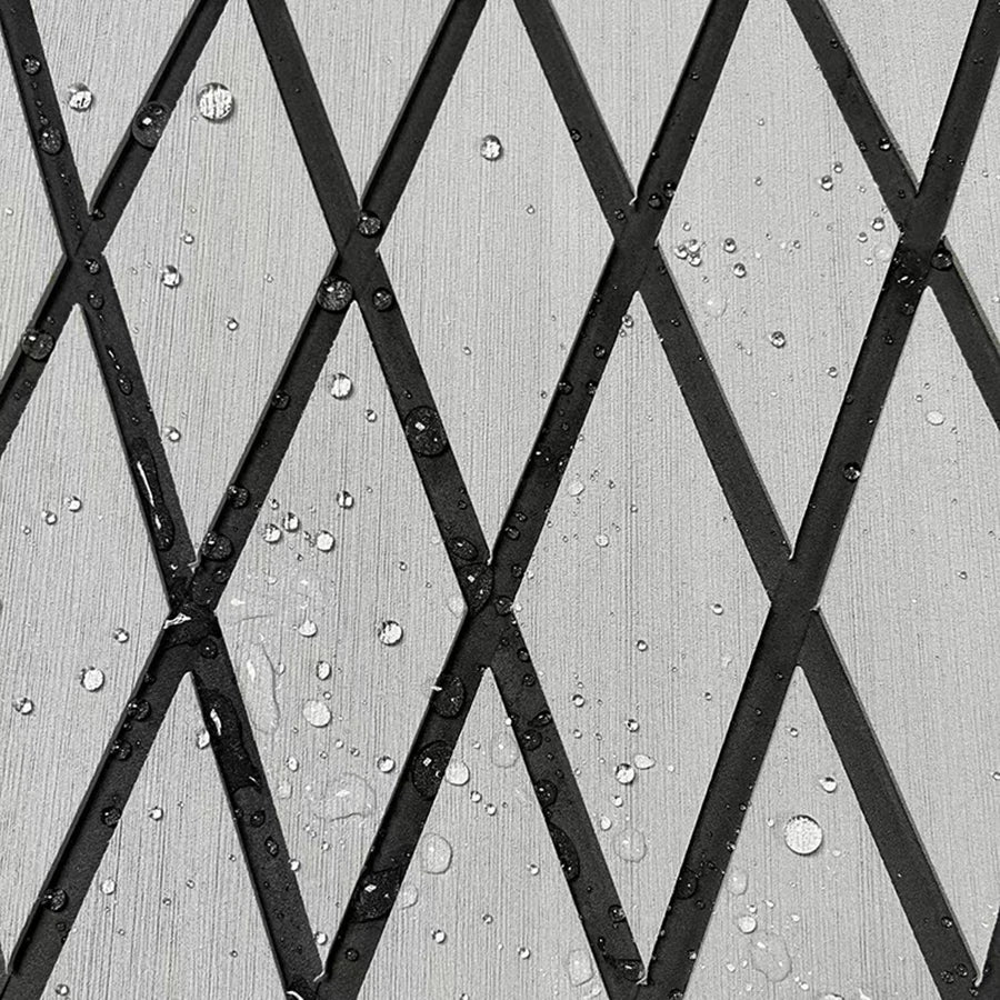 1900*350*6MM Eva Boat Decking Sheet Marine Flooring Anti Slip Pad With Rhombus Diamond Pattern Self-Adhesive Surfboard Traction