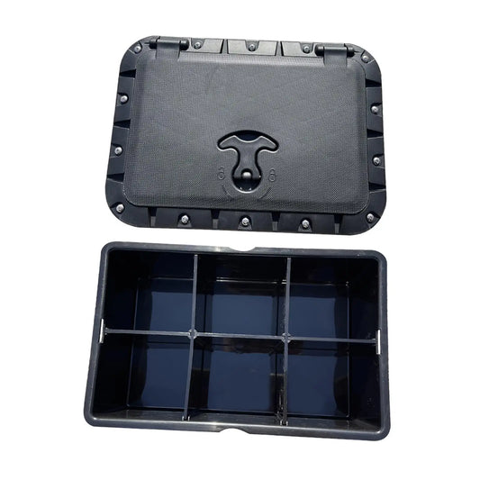 Marine Boat Deck Hatch Lid Nylon Lure Box Case Waterproof Accessory for RV Yacht Pleasure Boat Storage