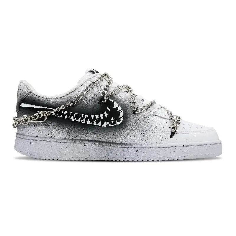 【Customize】Nike Court Vision 1 Skateboarding Shoes Unisex Sneakers shoes DH2987-101
