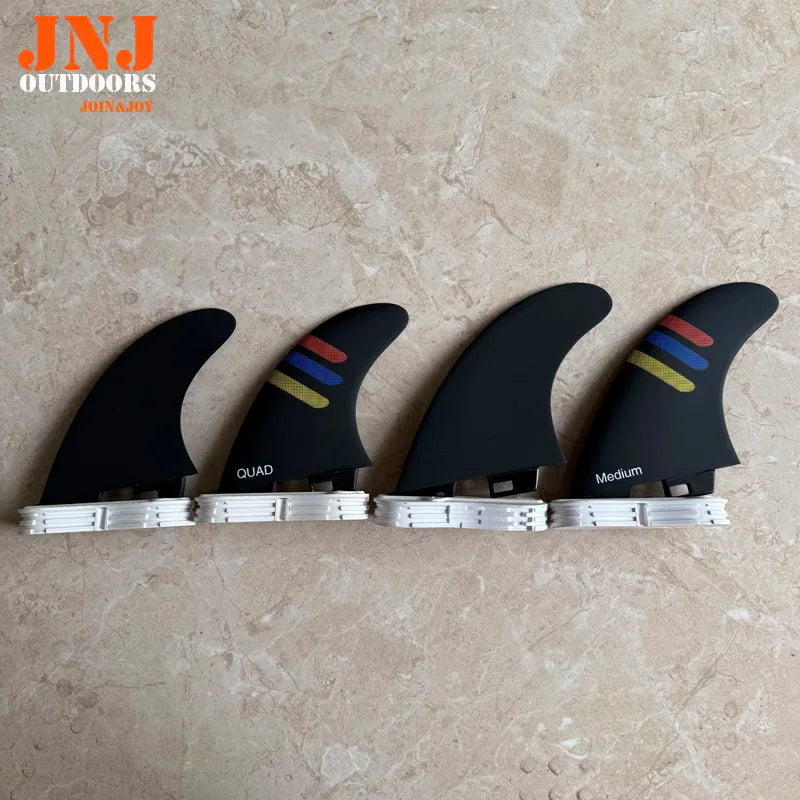 JNJ-FCS 2 Future Performer Medium Or Large + Gx Fiberglass Surfboard Quad Fins 4Pcs