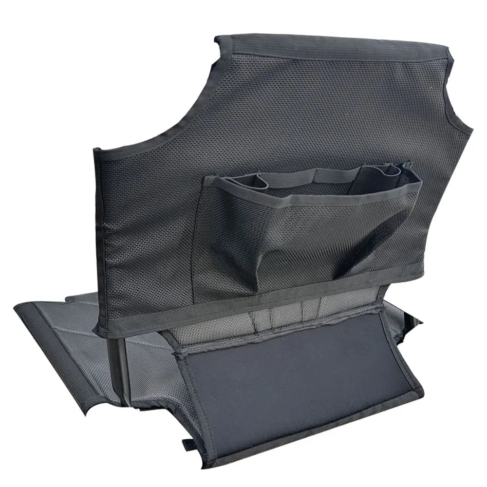 Kayak Canoe Sit on Top Chair Pad Repairing Replacement Boat Seat Sitting Cushion Holder Replacement with Fishing Rod Holder Bag