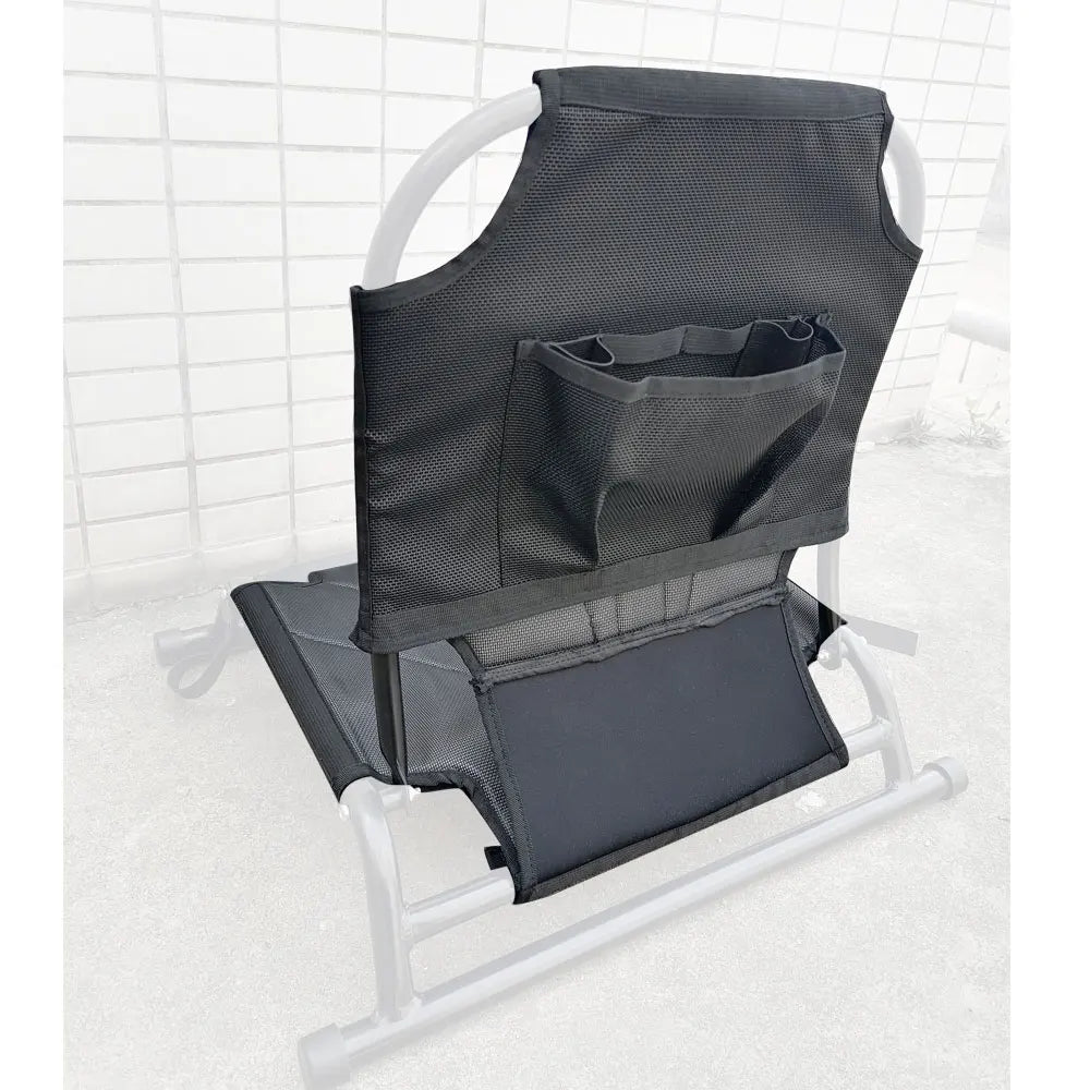 Kayak Canoe Sit on Top Chair Pad Repairing Replacement Boat Seat Sitting Cushion Holder Replacement with Fishing Rod Holder Bag