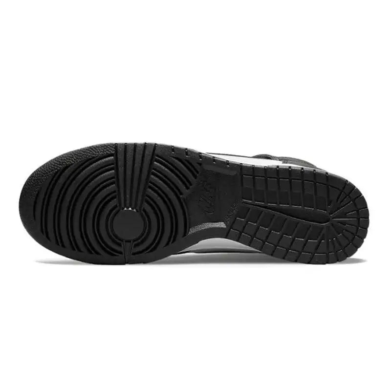 【Customize】Nike Dunk Skateboarding Shoes Men High-top White/black Sneakers shoes DD1399-105