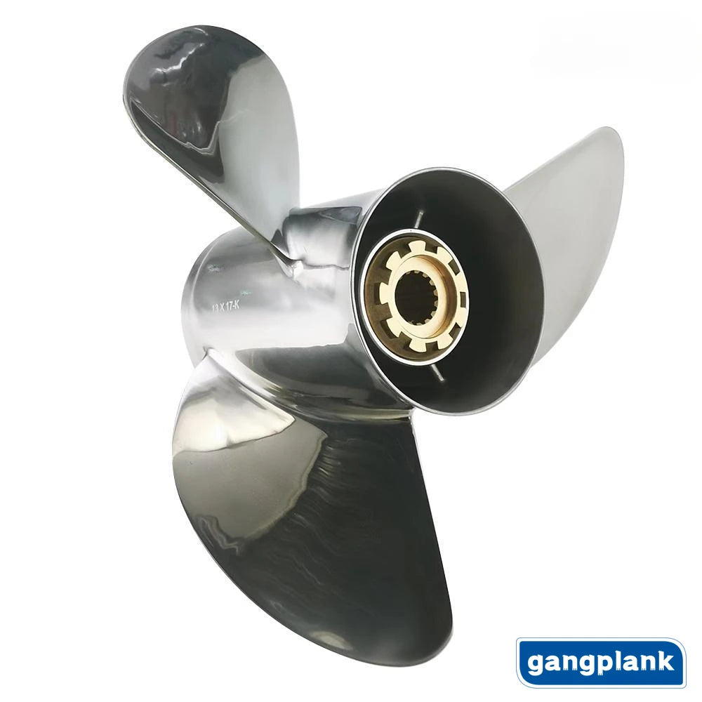 Outboard Engine Stainless Steel Propeller for Honda 60-130HP 14X17 14X19 14X21 13 1/4X17 13X17 13 1/2X15 13 1/2X14 13.8X13 14X12