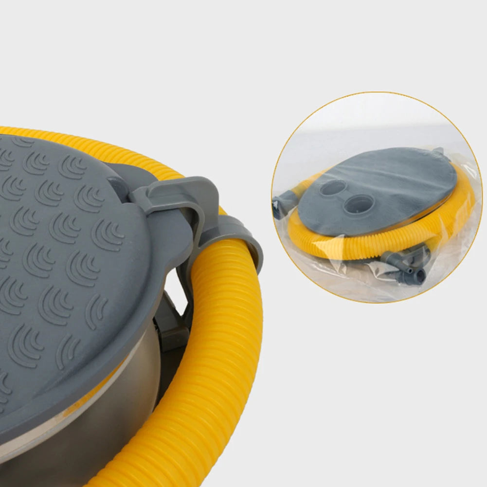 750g 900g Foot Pump Compact Inflatable Mattress Pump Mattress Easy Storage Solution Sturdy Material Construction