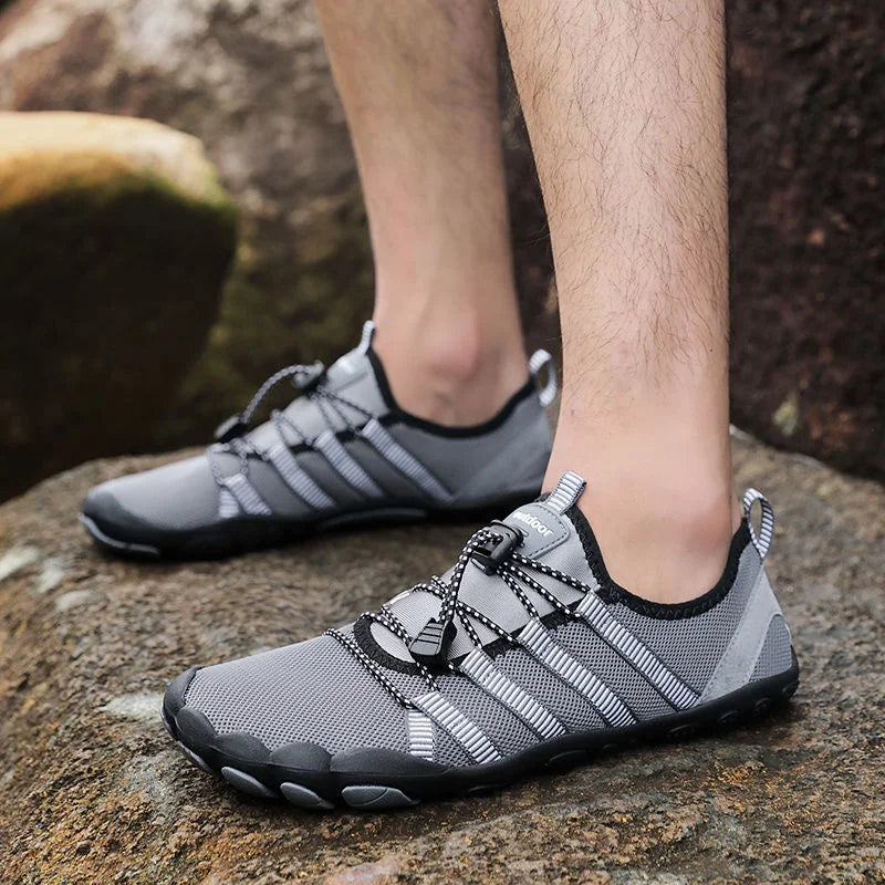 Green Water Shoes For Men Aqua Upstream Shoes New Breathable Mesh Beach Sandals Summer Sport Shoes Women Swimming Shoes Slippers