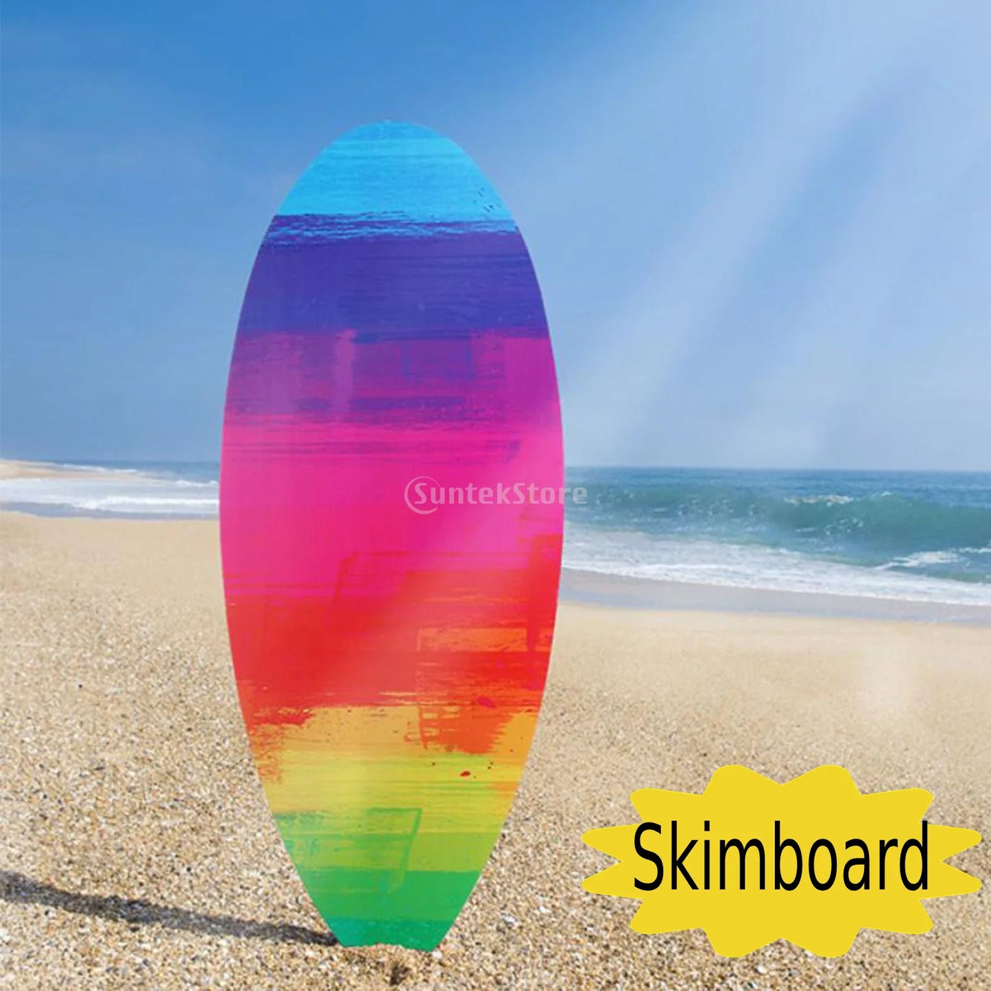 Skimboard pé de água rasa praia placa de areia pequena prancha de surf para unisex adolescentes menino meninas dos homens mulheres esportes aquáticos