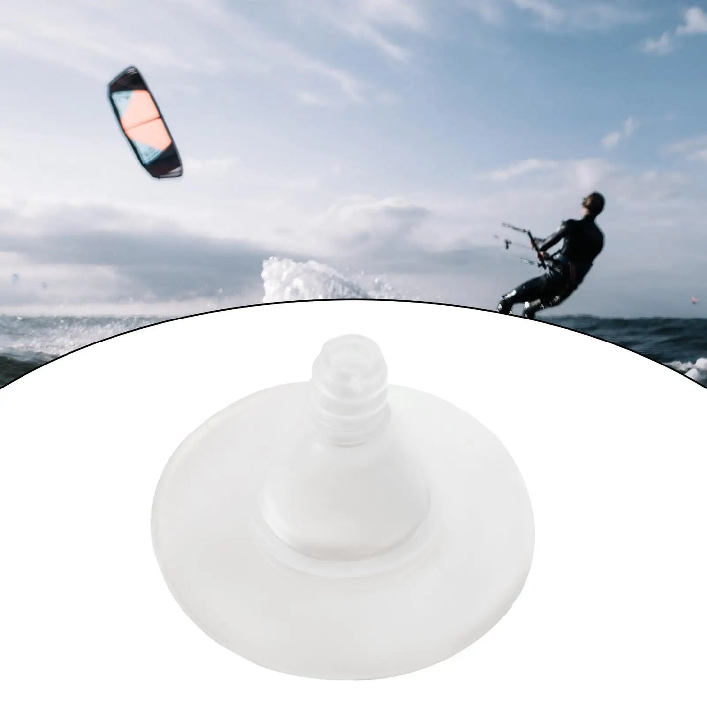 Inflatable Kitesurfing Kite Inflate Valve, Air Inlet, without Self Stick for