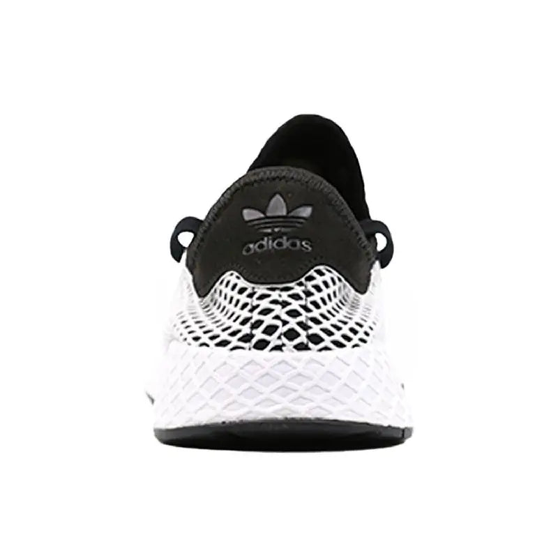 Black and white adidas deerupt sales
