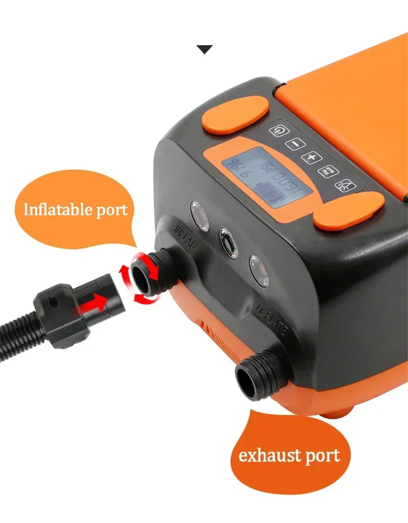 Kayak SUP Paddle board surfboard 12V car battery electric inflator air boat inflator pump