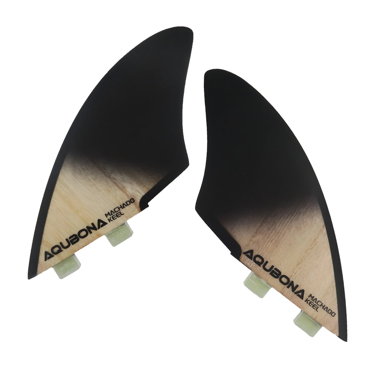 Surfboard Twin Keel Fins (2 Fins) Dual Tab Single Tab Sizes for Longboard Surfboard Funboard