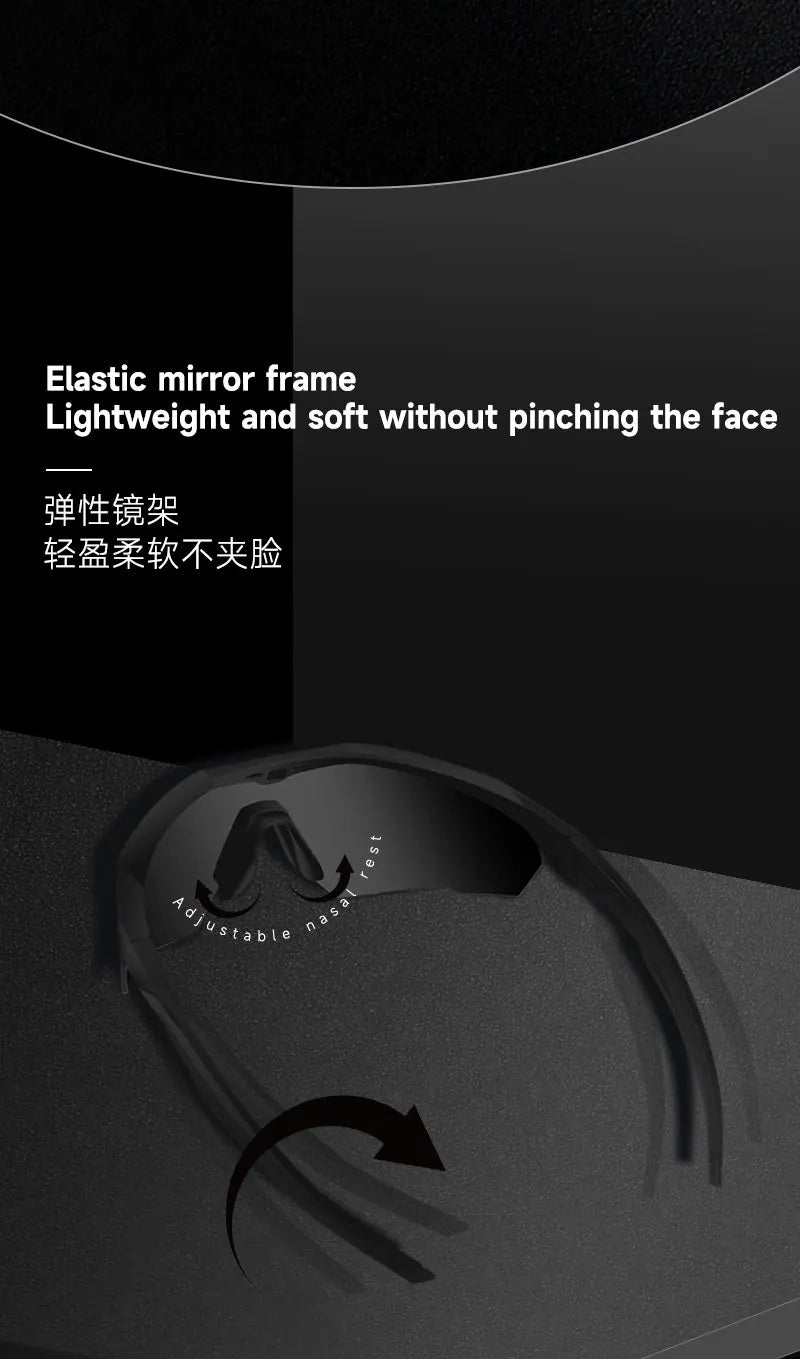 3 Lens Impact-Resistant Shooting Glasses 2.5mm Military Tactical Glasses Anti-Fog Windproof Road Cycling Goggles Antiparras