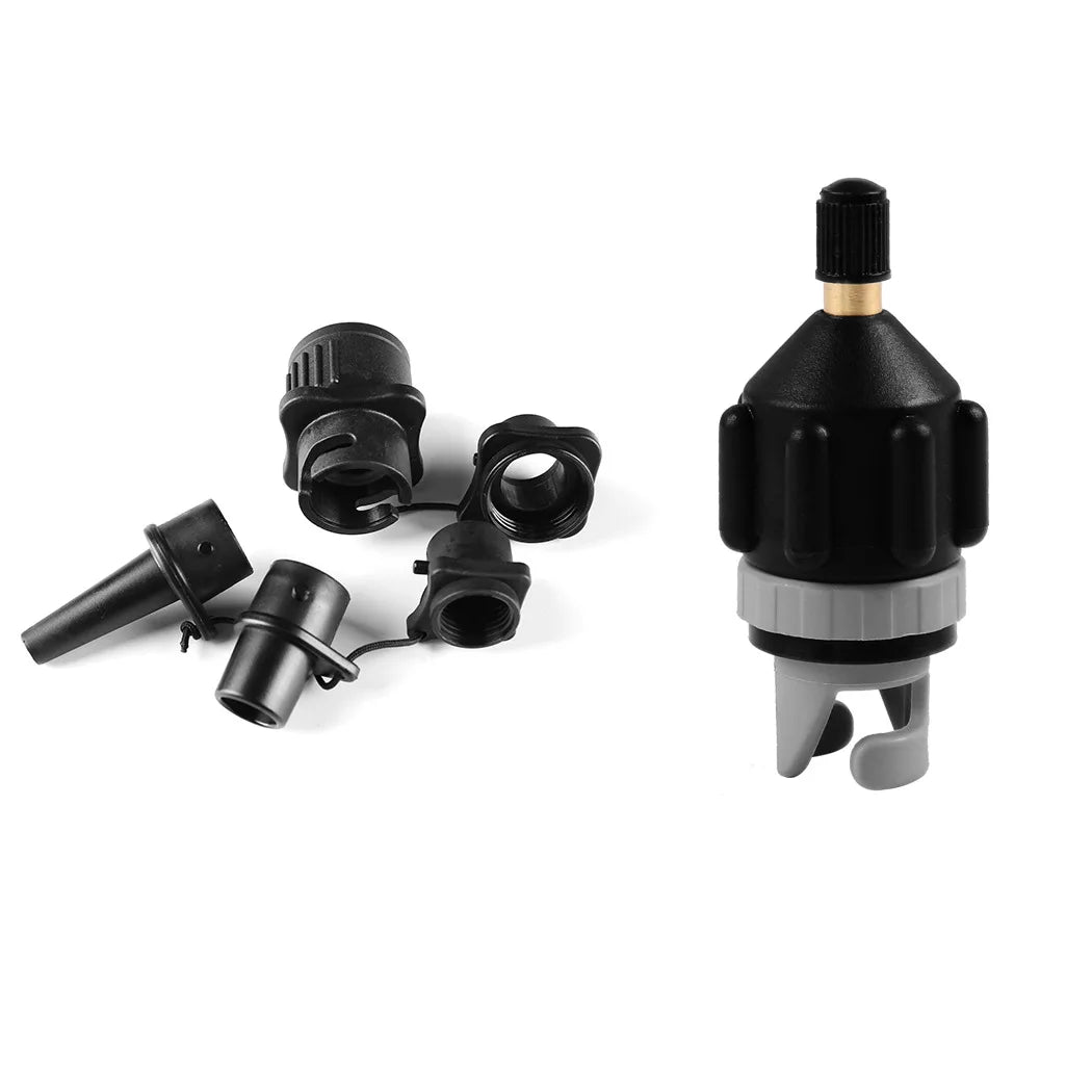Multifunction Air Valve Adaptor Kit For SUP Board Inflatable Pump Adapter Paddle Boat Kayak Air Valve Pump Connectr Combo Kit
