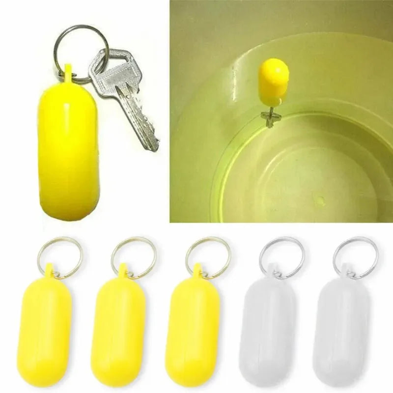 1/2pcs Accessories Keys buckle Marine Sailing Boat Float Canal Keychain Kayak keyring Fender Buoyant holder Floating Key ring