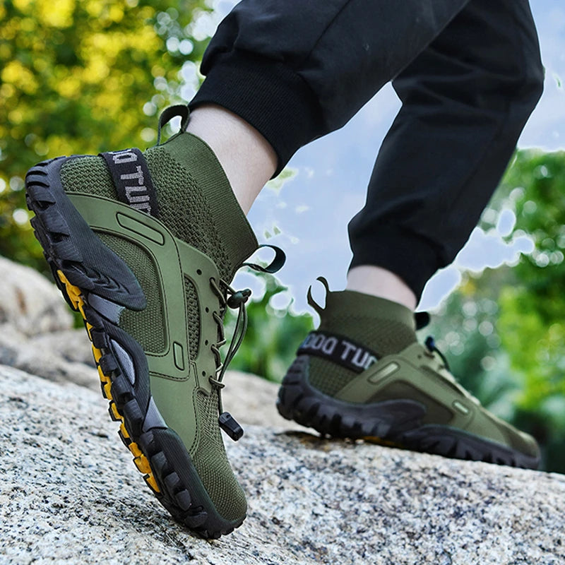Aqua Shoes Male 2024 Quick-Dry Non-Slip Anti-Slip Sneakers Mountain Hiking Swimming Waterproof Casual Shoes Flexible Water Shoes