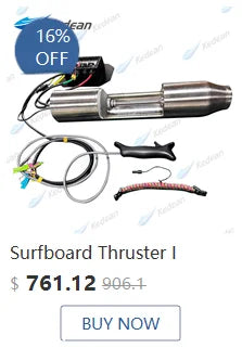 Electric fin power fin underwater motor waterproof motor inflatable paddle canoe fishing boat underwater thruster Jet Propeller