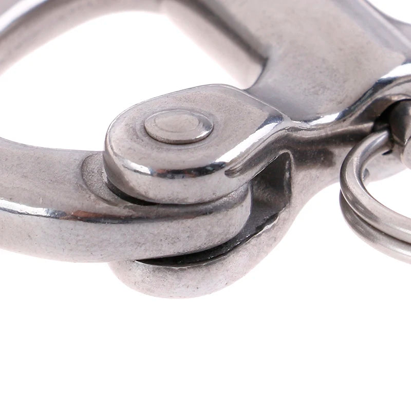 316 Stainless Steel Rigging Sailing Fixed Bail Snap Shackle Yacht Outdoor Living
