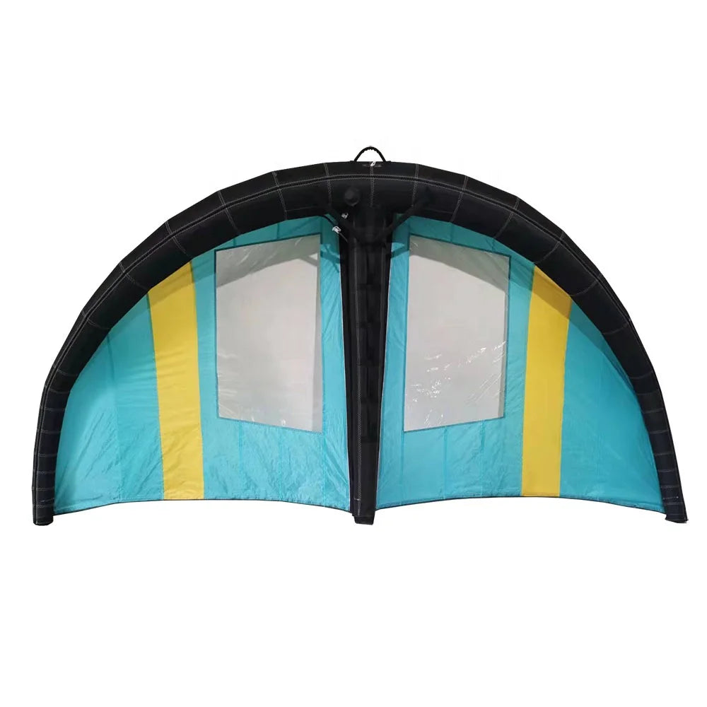 Inflatable kitesurfing kite wind fly wings surf hydrofoil kite for wing foil pack surfing wingsurf