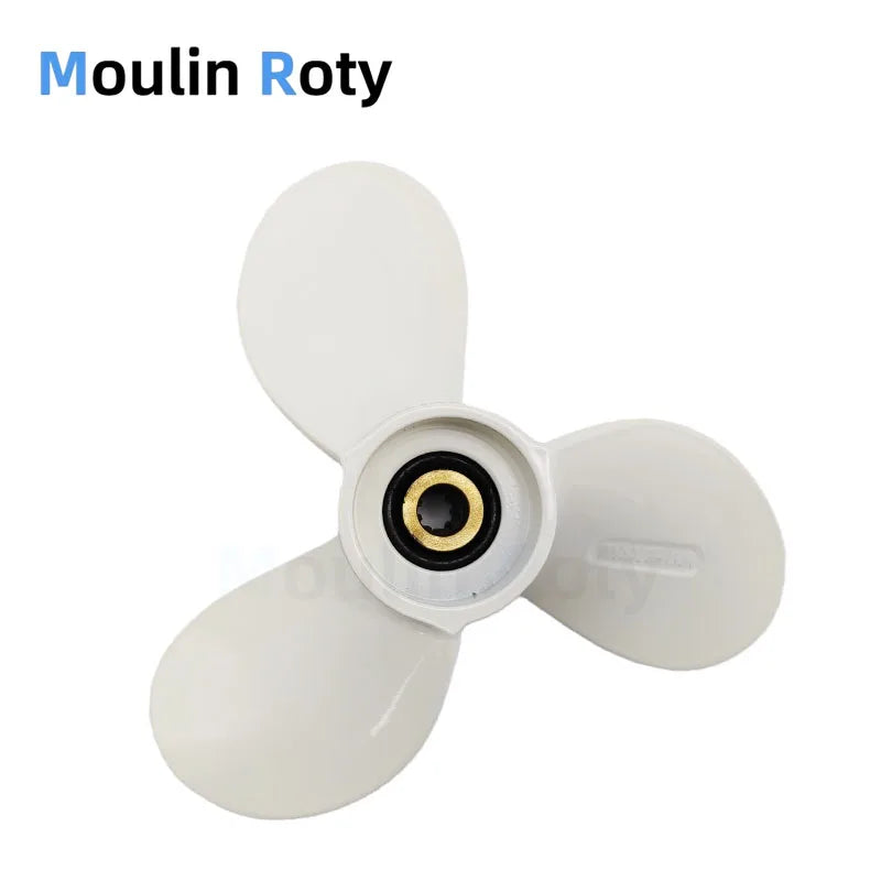 Marine Engine Propeller 7 1/2X7-Ba Suitable for Yamaha Outboard Motor 6E0-45943-01-El-00 Propeller Suitable for 4-6 Horsepower