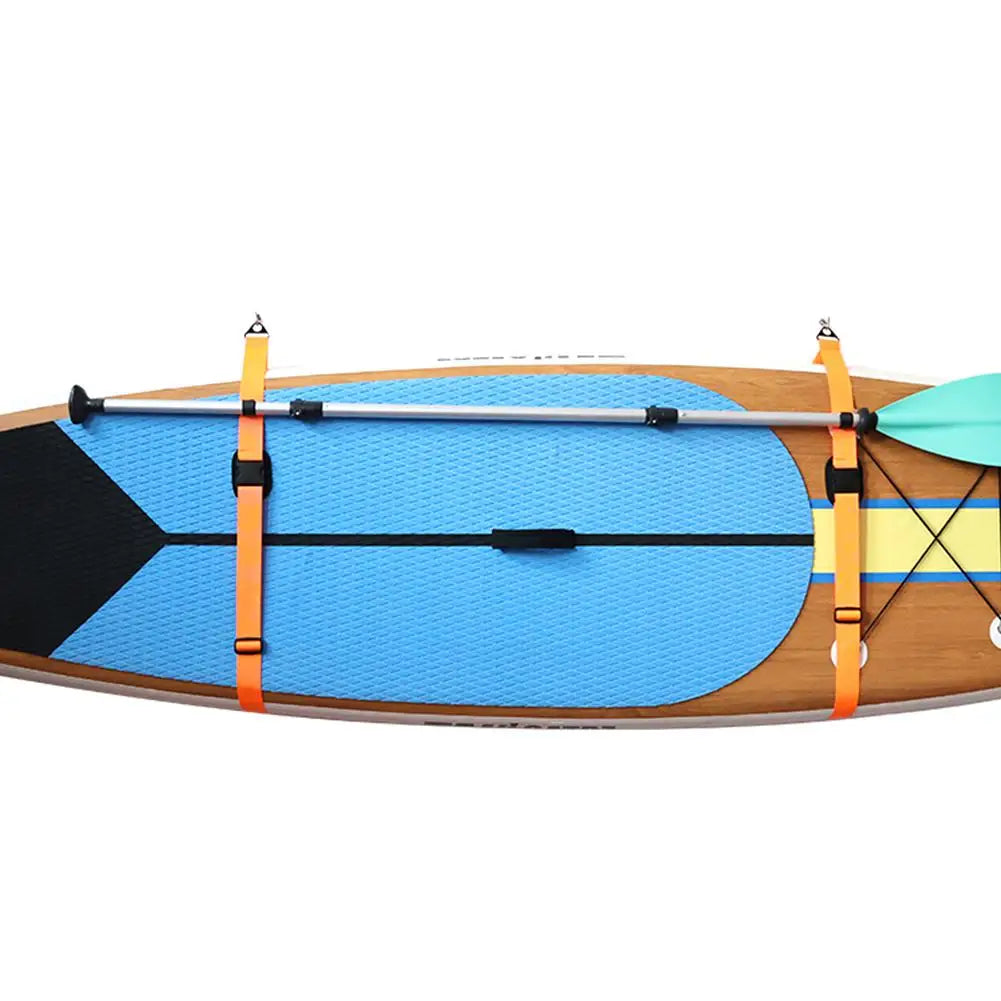 Surf Kayak Storage Rack Premium Adjustable Padded Wall Straps For Kayaks SUP Paddle Board Surfboard Indoor Outdoor Storage