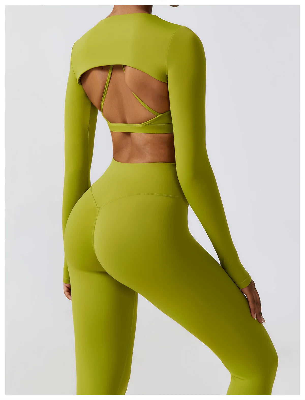 New Sports Camisole Yoga Long Sleeved Shawl Yoga Top Nude Fitness Yop Gym Push Ups Workout Top Running Sports Smock