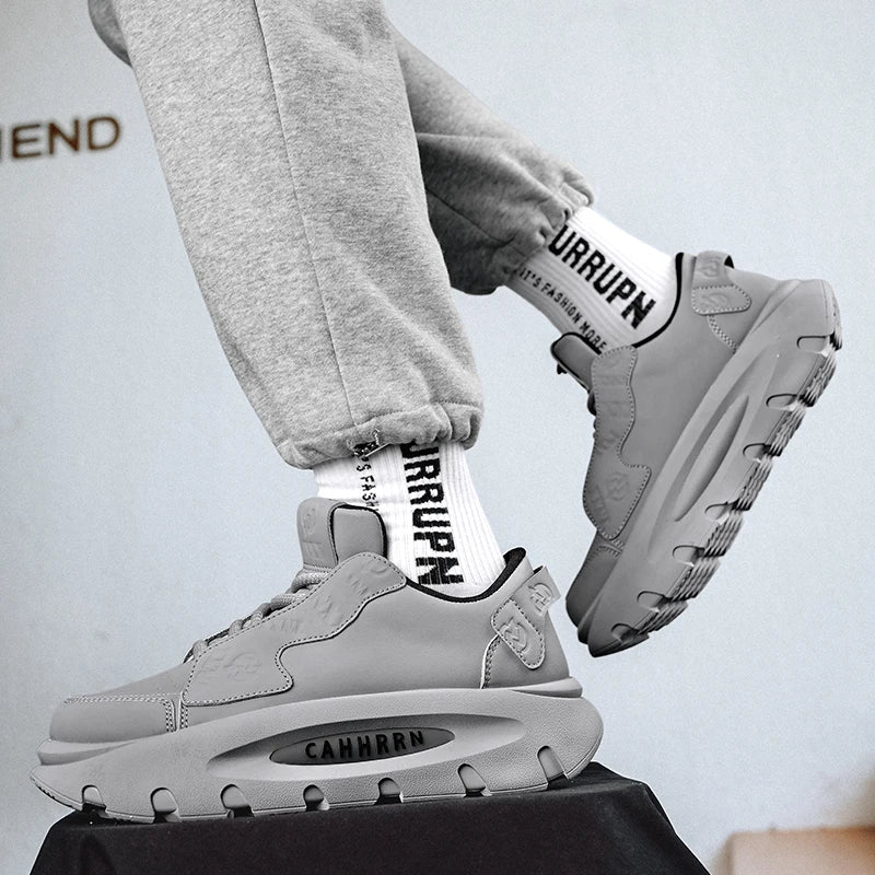 CYYTL Sneakers New Mens Shoes Casual Platform Outdoor Sports Walking Running Fashion Luxury Designer Tennis Leather Winter Boots