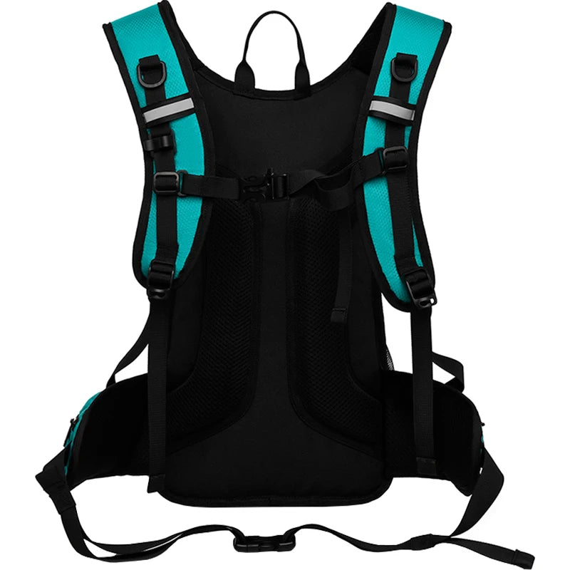 Novo esporte ao ar livre ciclismo acampamento correndo saco de água capacete armazenamento hidratação mochila caminhadas bicicleta equitação pacote bexiga mochila