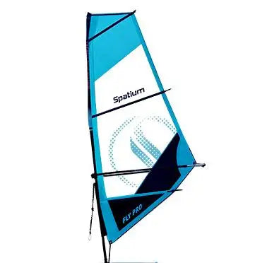 Inflatable Windsurf SUP Board Sail Kit 2 in 1 Crossover Paddle Board With Compact Rig Portable Windsurfing Sailboat Multi Sport