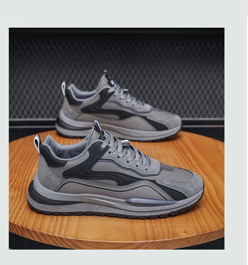 Men Casual Sneakers Spring New Trend Breathable Running Sport Shoes Antislip Tennis Shoes Basketball Walking Jogging Sneakers