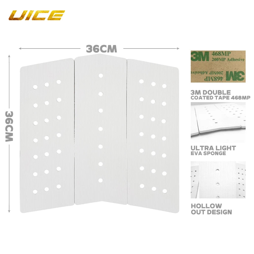 Surf Surfboard Traction Pad Tail Pad EVA Pad Surf Traction Surf Pads Surfing Foam Pad Anti-slip SUP Deck Pad
