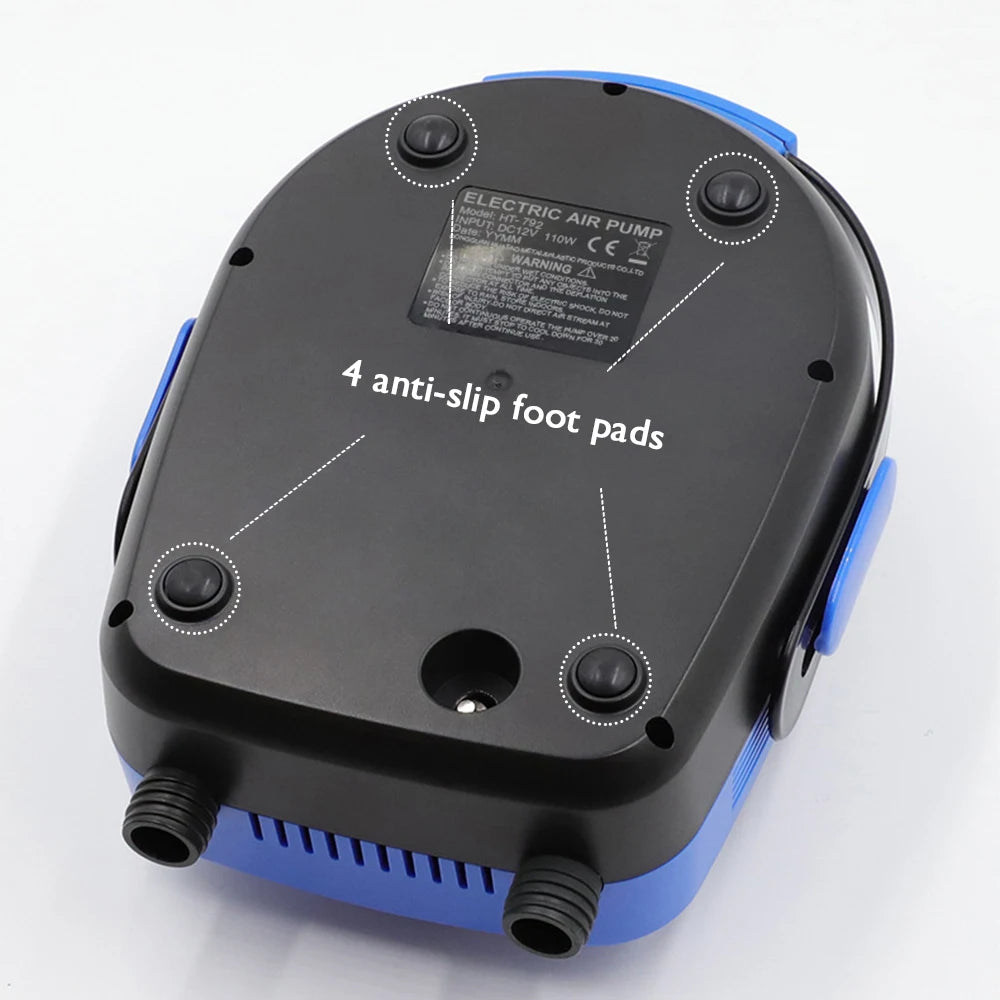 Air Pump Electric Air Pump 16PSI Single Stage Portable Air Pump with Nozzles Inflatable Pump Double Stage Electric Air Pump