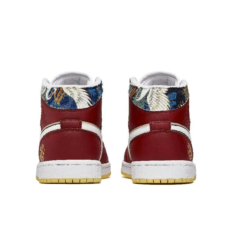 【Customize】Jordan Air Jordan 1 Vintage Basketball Shoes Women's Sneakers shoes BQ6472-701