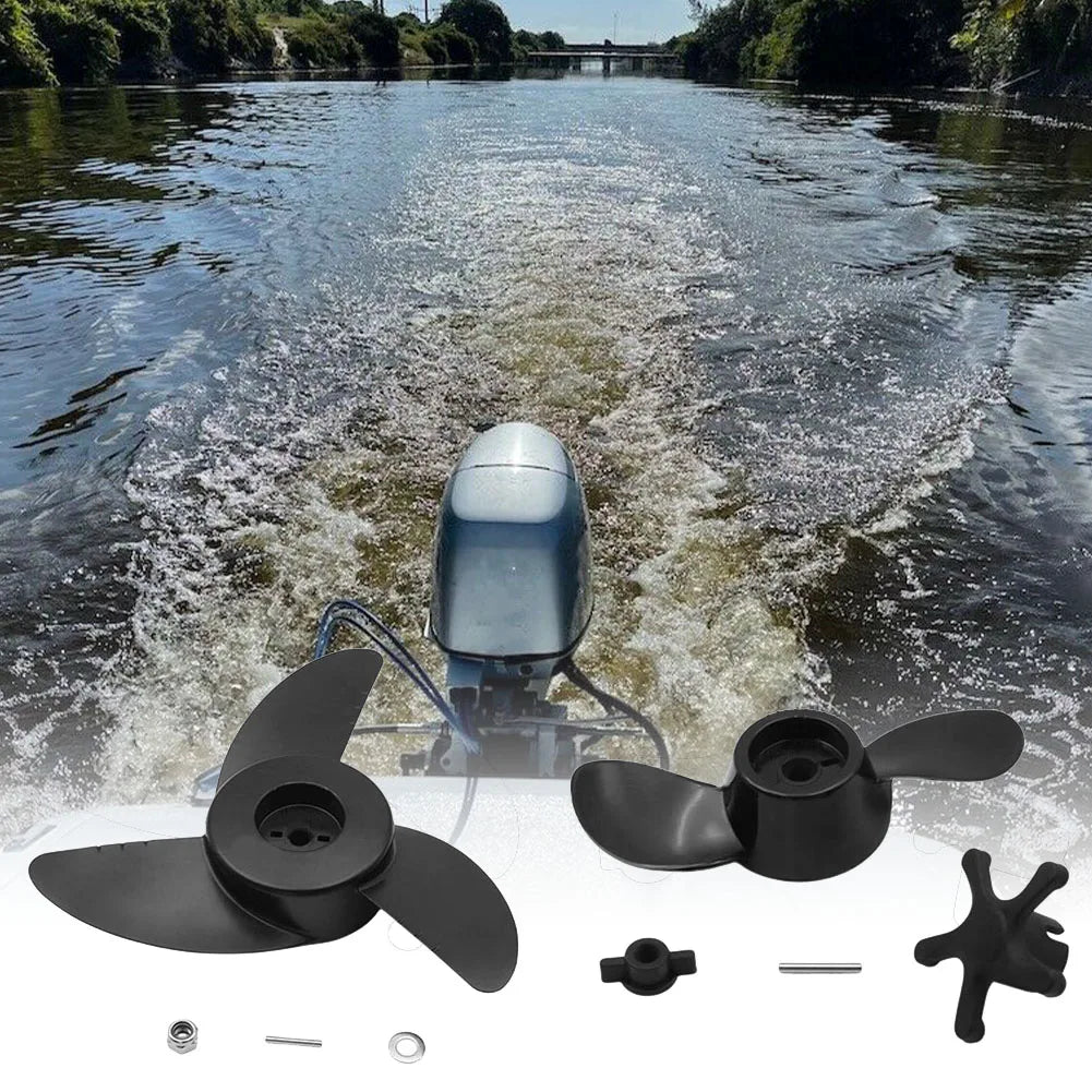 1pcs Marine Boat Accessory Outboard Engine Propellers Electric Trolling Motor Parts 2/3-Blades Propellers Outboard Motors Part ﻿