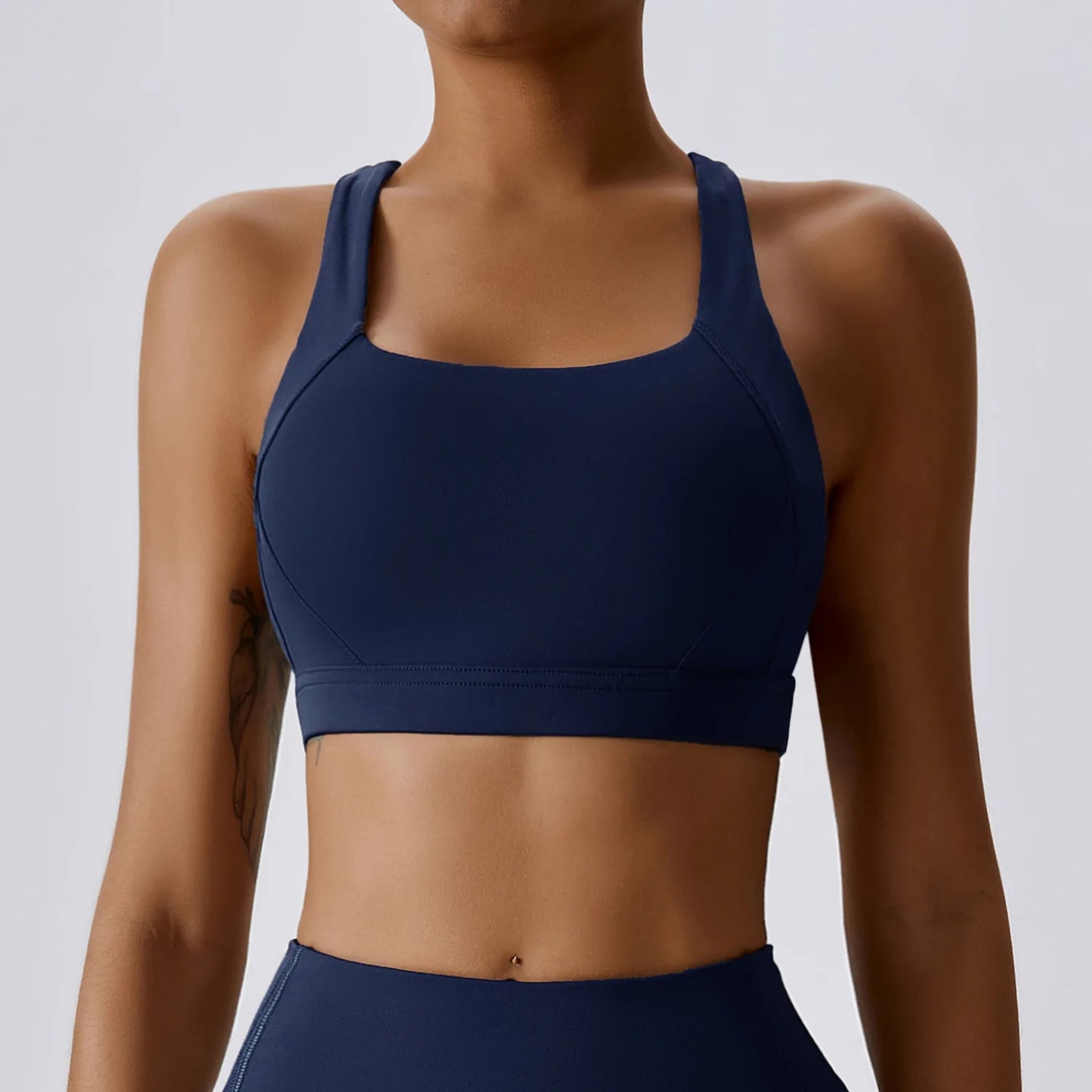 Yoga Set 2 Piece Women Sportswear Workout Clothes Women Sport Set Suits For Fitness Cross Back Bra Seamless Gym Push Up Leggings
