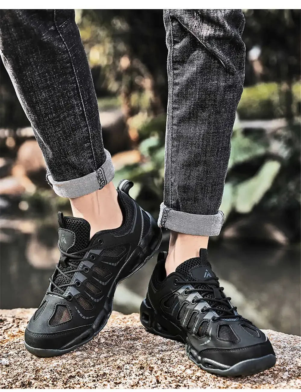Number 41 45-46 Mans Black Sandal Shower Slipper Shoes Damessandalen Sneakers Sport Funky Unique Expensive Foreign