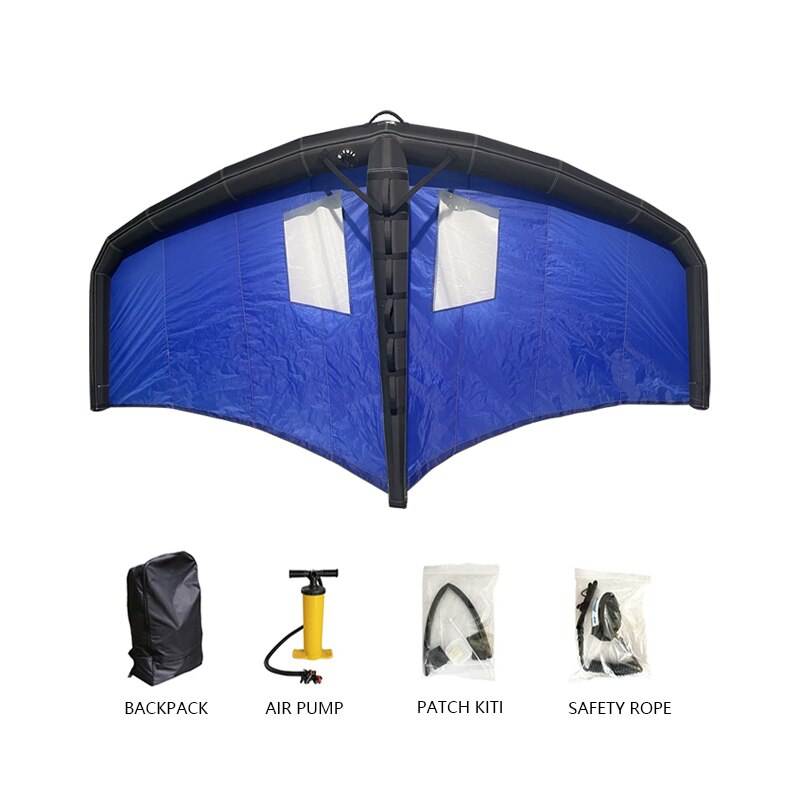 Inflatable Handheld Wingfoil V-Shape Sail 3M/4M/5M/6M Wing Foil Kite Surf Windsurf Wingsurf  Wingboard Kitesurf Hydrofoil KW02