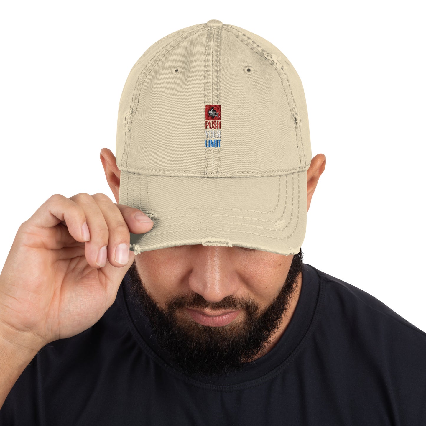 AQUA AIST - Distressed Dad Hat